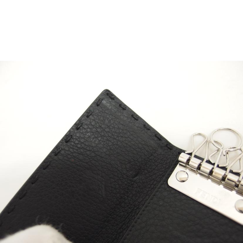 FENDI フェンディ/セレリア/6連レザーキーケース/ブラック/7AP011//228*****/ABランク/04