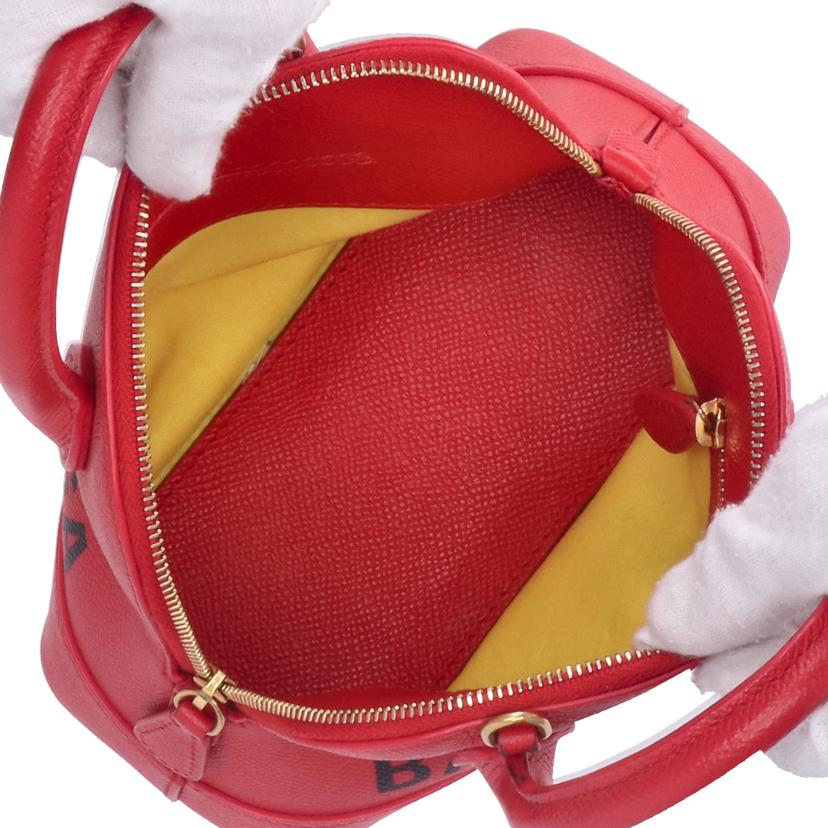 BALENCIAGA バレンシアガ/ビルトップ ハンドルXXS ショルダーバッグ/525050//651**********/Aランク/93