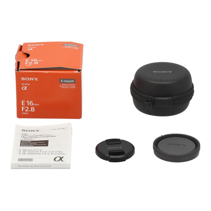 SONY ソニー/カメラレンズ/SEL16F28/SEL16F28//6800656/Aランク/19