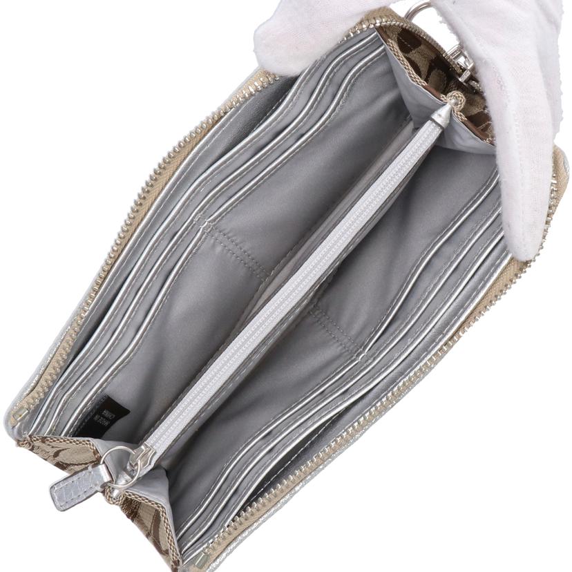 COACH コーチ/シグネチャー/ポピー/L字ファスナー長財布//SAランク/78