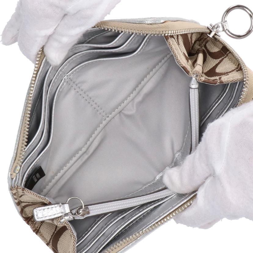 COACH コーチ/シグネチャー/ポピー/L字ファスナー長財布//SAランク/78