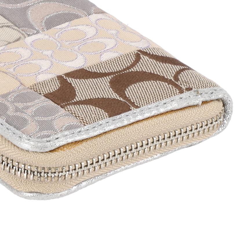 COACH コーチ/シグネチャー/ポピー/L字ファスナー長財布//SAランク/78