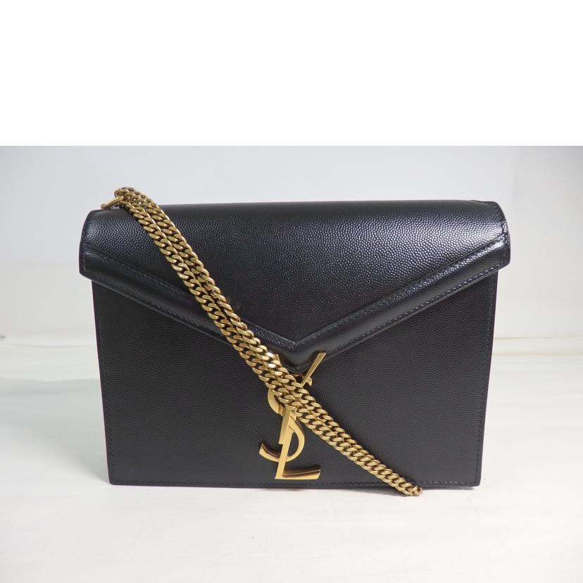 SAINT LAUREN サンローラン/カサンドラ/ショルダーバッグ/黒/532750//051*/SAランク/84