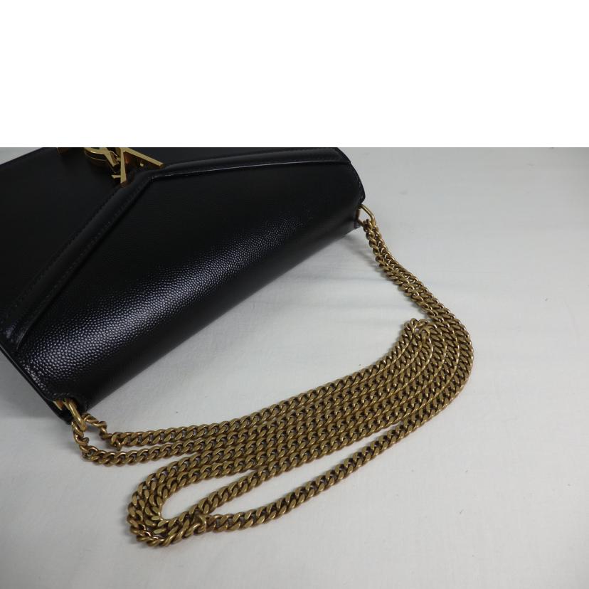 SAINT LAUREN サンローラン/カサンドラ/ショルダーバッグ/黒/532750//051*/SAランク/84