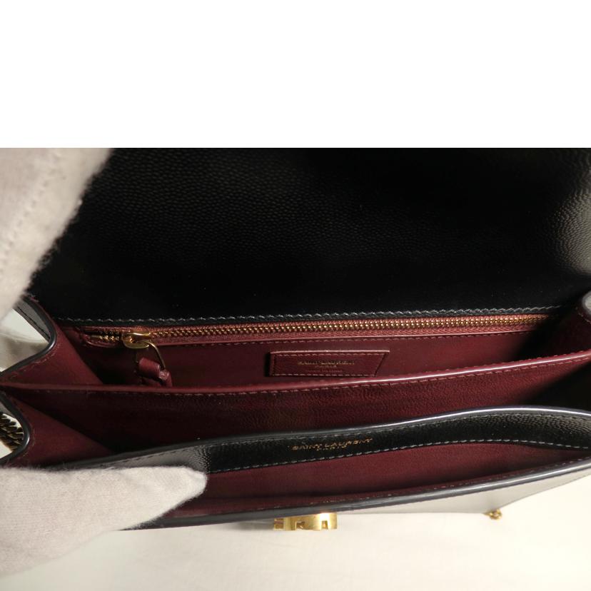 SAINT LAUREN サンローラン/カサンドラ/ショルダーバッグ/黒/532750//051*/SAランク/84