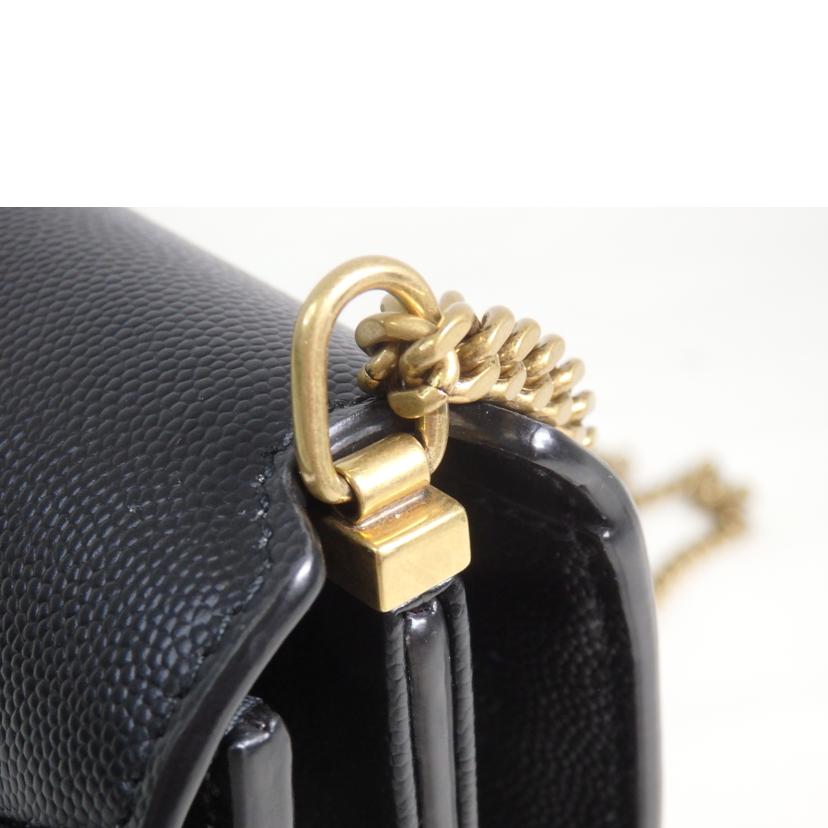 SAINT LAUREN サンローラン/カサンドラ/ショルダーバッグ/黒/532750//051*/SAランク/84