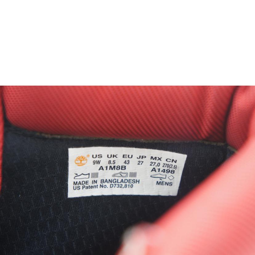 Timberland ティンバーランド/ハイカットスニーカー 赤/A1M8B//ABランク/42