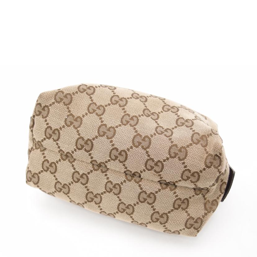 GUCCI グッチ/GGキャンバスコスメポーチ/ブラウン/29595//203***/ABランク/69