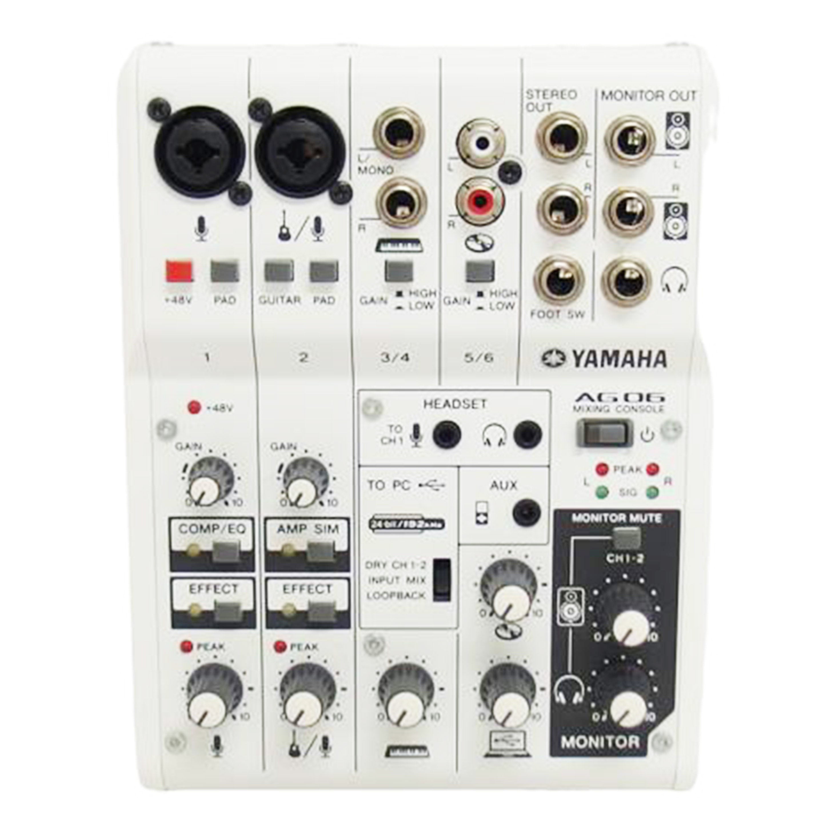YAMAHA ヤマハ/ウェブキャスティングミキサー/AG06//YCAP04315/Aランク/04