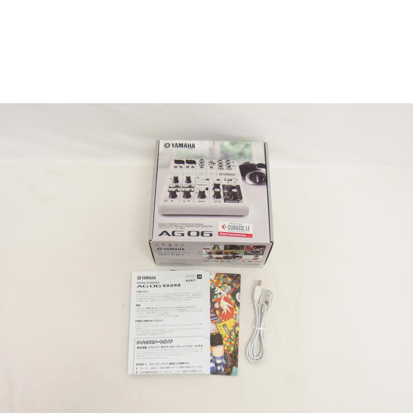 YAMAHA ヤマハ/ウェブキャスティングミキサー/AG06//YCAP04315/Aランク/04