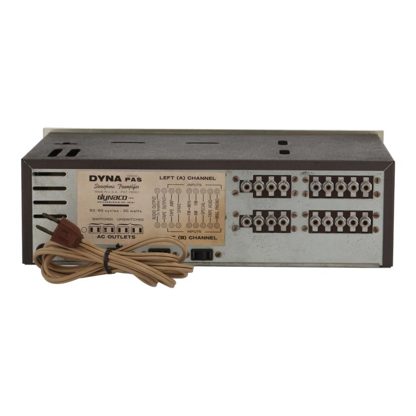 DYNACO ダイナコ/管球式ステレオプリアンプ/PAS-3//-/Bランク/88
