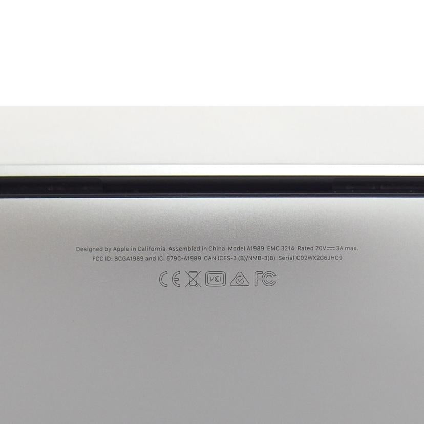 Apple アップル/MacBookPro/13インチ/MR9Q2J/A//C02WX2G6JHC9/Bランク/04