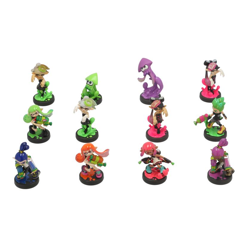 Nintendo 任天堂 ニンテンドー /アミーボ12体セット(スプラトゥーン)/amiibo//-/Bランク/67