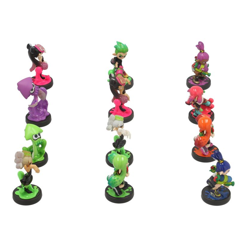 Nintendo 任天堂 ニンテンドー /アミーボ12体セット(スプラトゥーン)/amiibo//-/Bランク/67