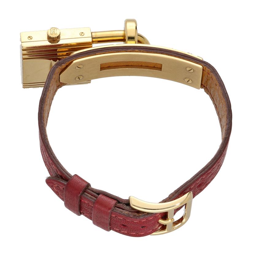 HERMES エルメス/ケリーウォッチ・ボルドー/レディース/クオーツ/KE1.201//363***/Bランク/19