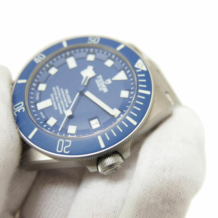 TUDOR チューダー/ペラゴス/ブルー文字盤/チタン/自動巻き/25600TB//9VE****/Aランク/04