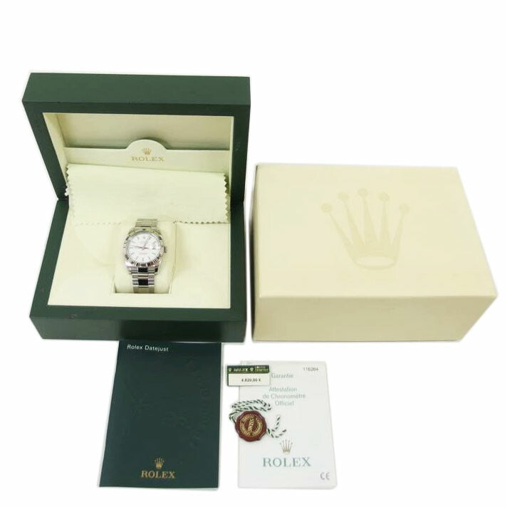ROLEX ロレックス/ デイトジャスト/ターノグラフ/自動巻き/116264//D65****/Aランク/04