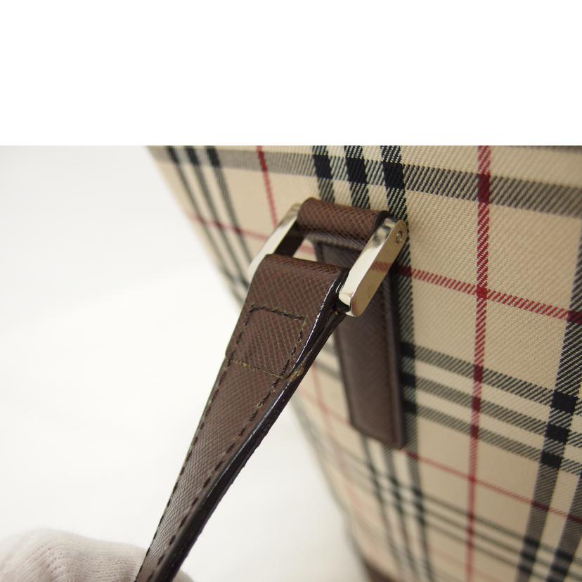 BURBERRY バーバリー/ノバチェック柄/トートバッグ//Aランク/04