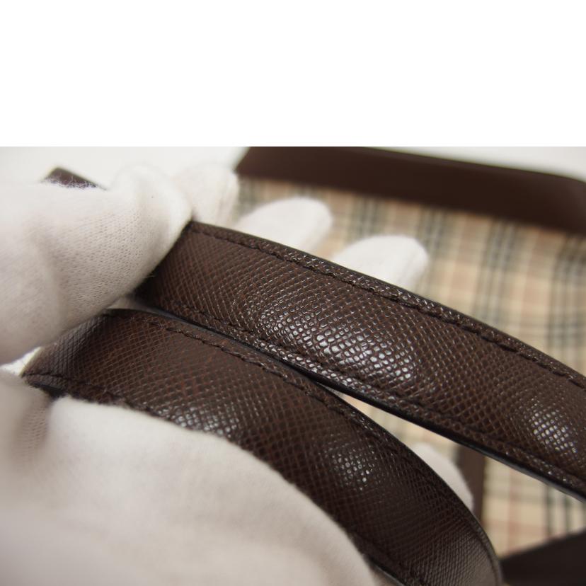 BURBERRY バーバリー/ノバチェック柄/トートバッグ//Aランク/04