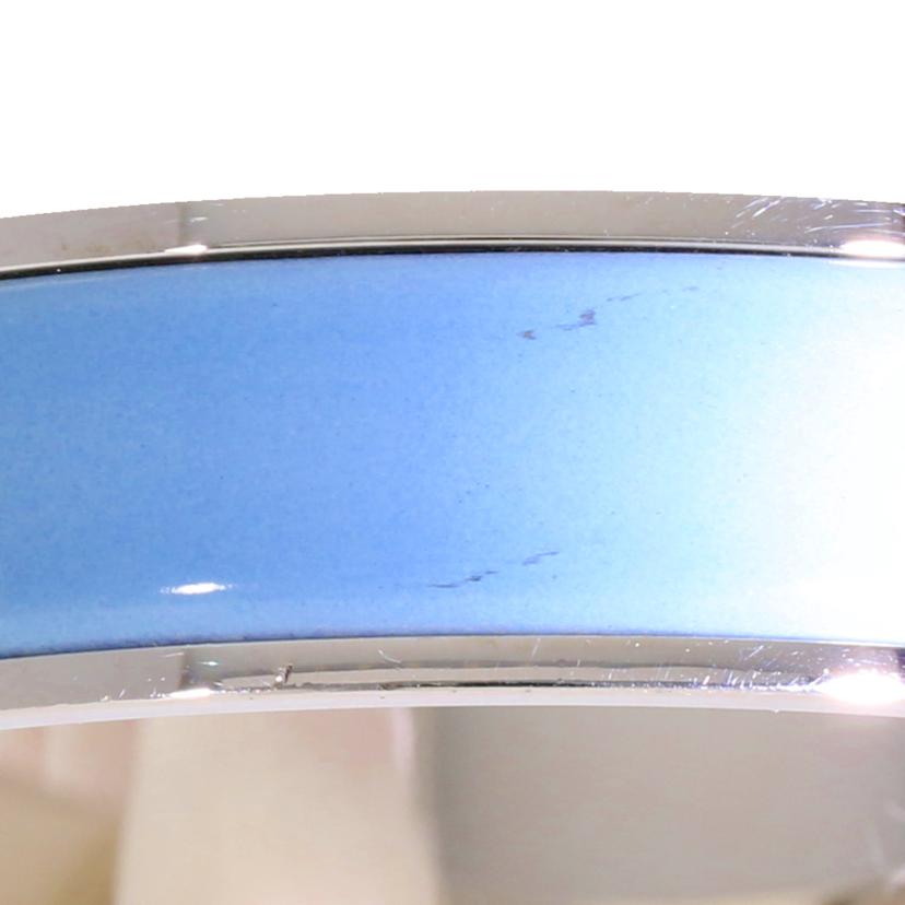 HERMES エルメス/クリッククラック PM Hブレス/ライトブルー×シルバー//ABランク/93