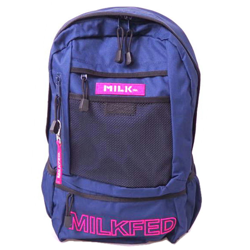 MILKFED ミルクフェド/リュック ネイビー//SAランク/76