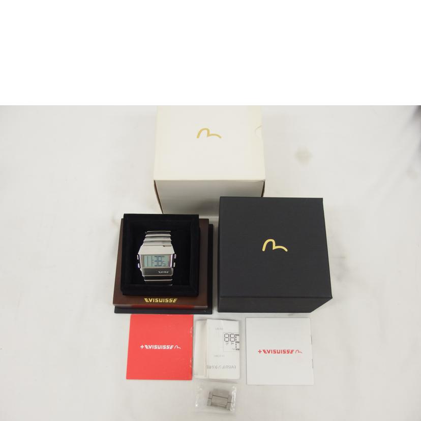 EVISU エヴィス/DIGIMAN/デジタルウォッチ/クォーツ/EV-7007//ABランク/04