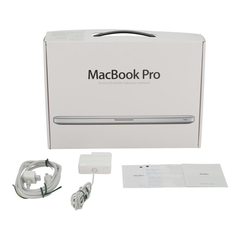 Apple アップル /MacBook Pro(15インチ,Mid 2012)/MD103J/A//C02HQBG9DV33/Bランク/77