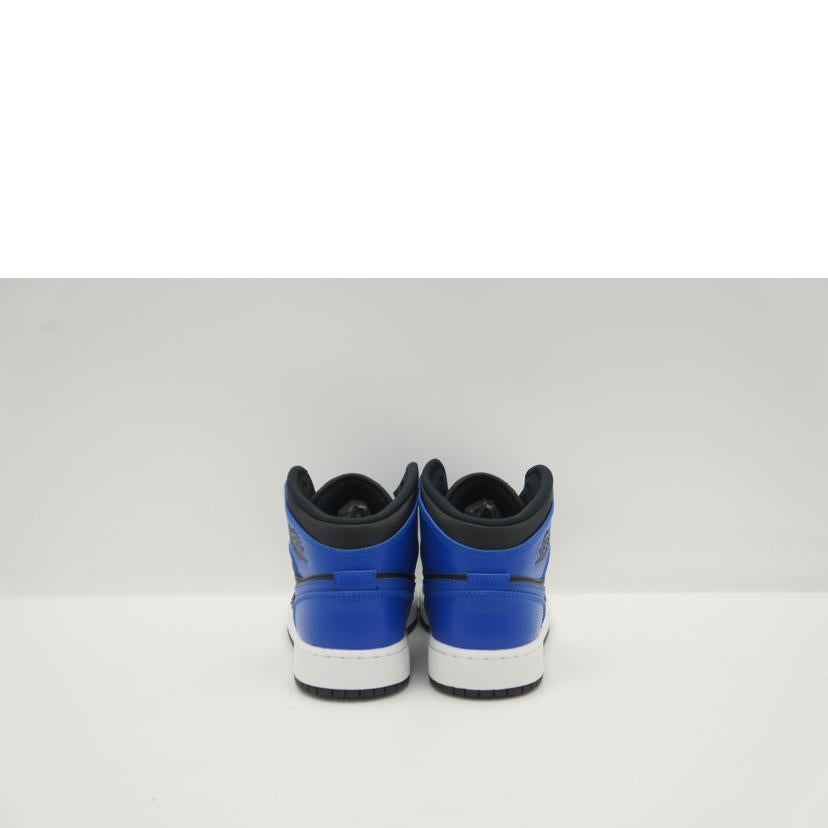 NIKE ナイキ/AIR JORDAN 1 MID 青×黒/554725 077//ABランク/42