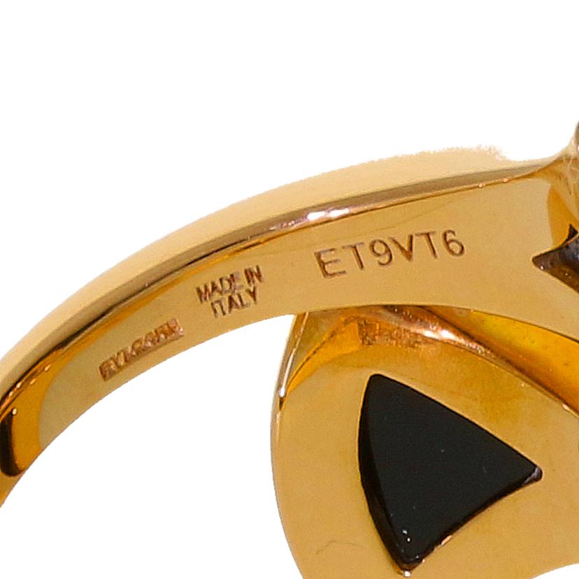 BVLGARI ブルガリ/ディーヴァドリーム リング/#13/・マザーオブパール/オニキス//ET9VT6/Aランク/93