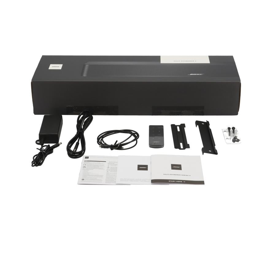 BOSE ボーズ/サウンドバー/Solo Soundbar Series ii//085092j40600050ae/Bランク/01