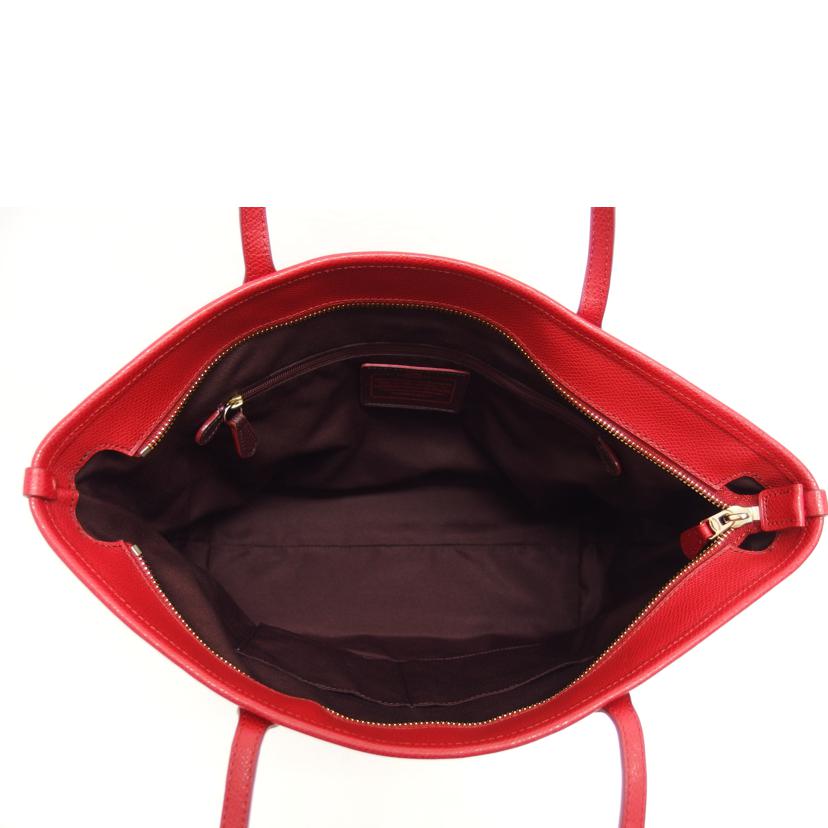 COACH コーチ/シティジップ/トートバッグ/レッド/F36875//K15**/Aランク/04