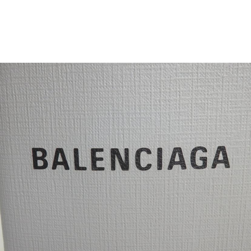 BALENCIAGA バレンシアガ/ショッピング フォンフォルダー/グレー/593826//535***/Aランク/84