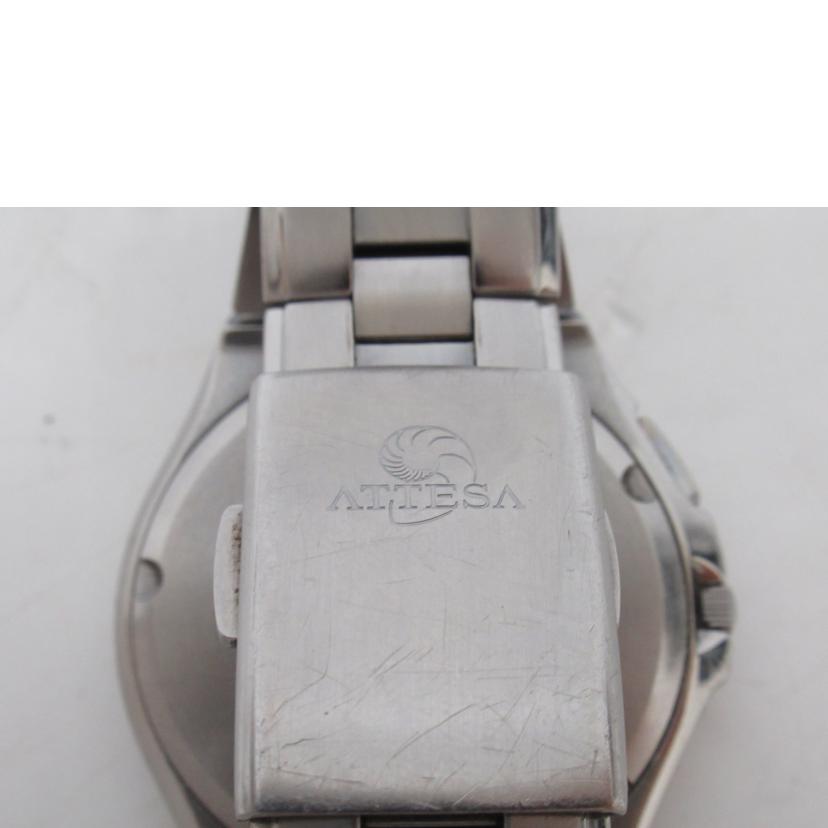 CITIZEN/メンズウォッチ/ATTESA/エコドライブ/電波ソーラー/H410-T003788//353***/Bランク/63
