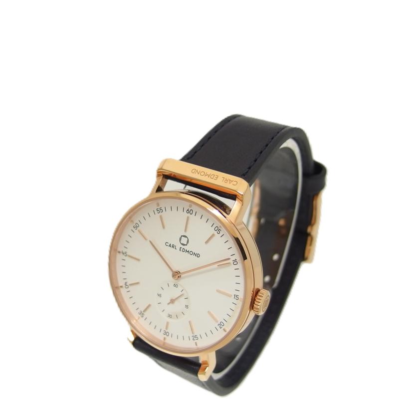 CARL EDMOND カール・エドモンド/RYOLIT/ラウンド/スモセコ/メンズクォーツ/CER3611-BLR18//1B2******/Aランク/04