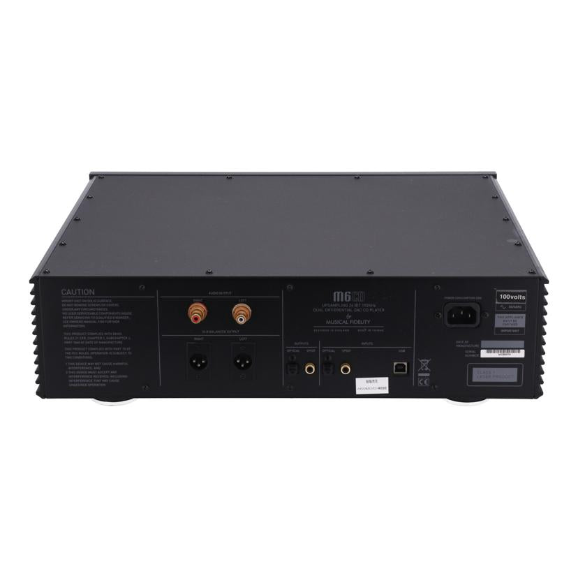 Musical Fidelity ミュージカルフィデリティ /CDプレーヤー/M6CD//MCB0016/Bランク/77