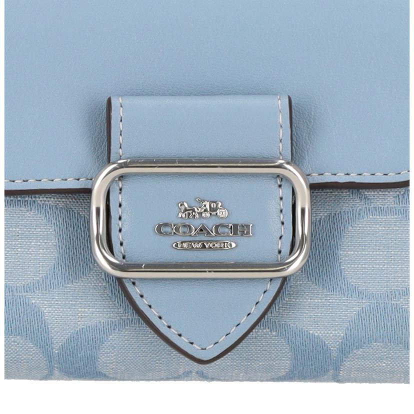 COACH コーチ/スモールガンウオレットシグネチャーシャンブレー/CH151//L22**/ABランク/94