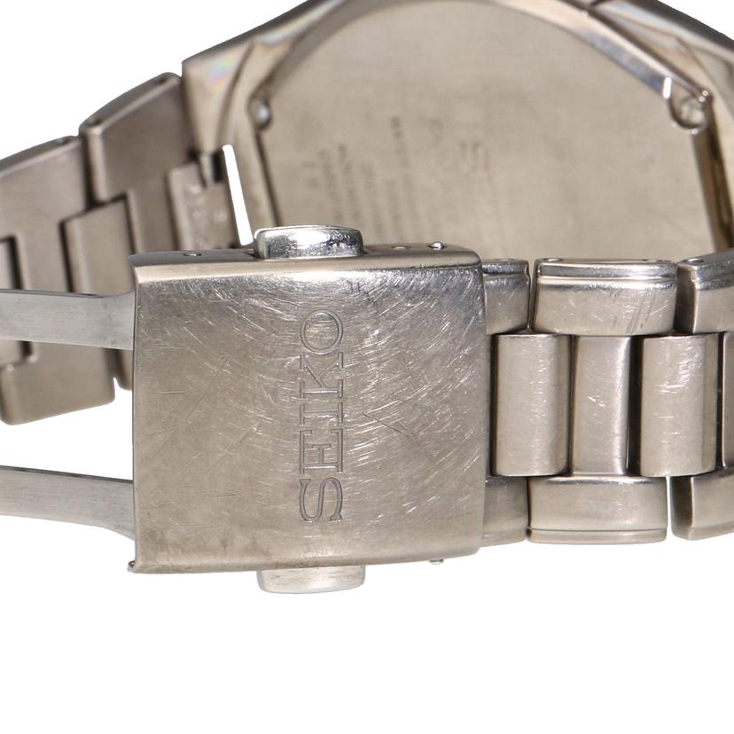 SEKO セイコー/ソーラー電波腕時計/黒文字盤/7B42-0AN0//192***/Bランク/06