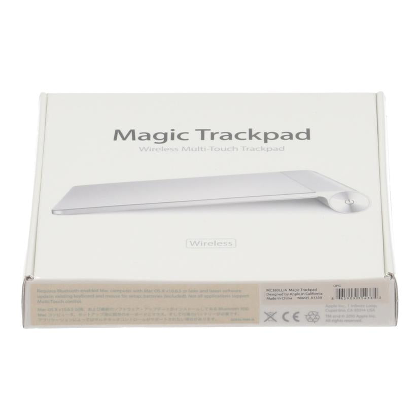 Apple アップル /Magic Trackpad/MC380LL/A A1339//UPC0885909354382/Sランク/71
