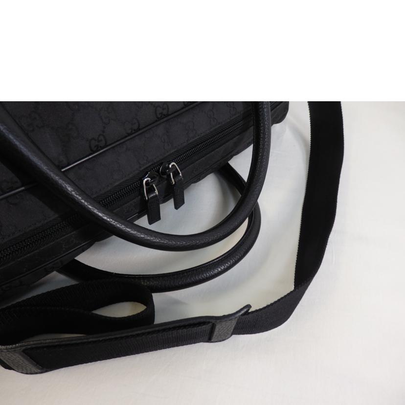 GUCCI グッチ/GG柄/ボストンバッグ/黒/196356//213***/ABランク/84