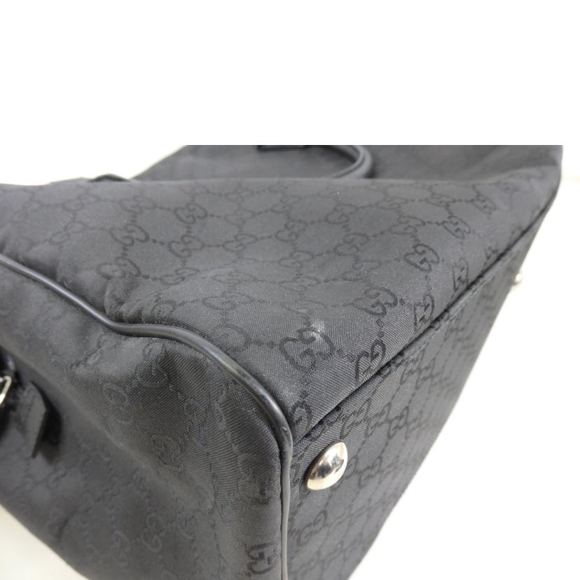 GUCCI グッチ/GG柄/ボストンバッグ/黒/196356//213***/ABランク/84