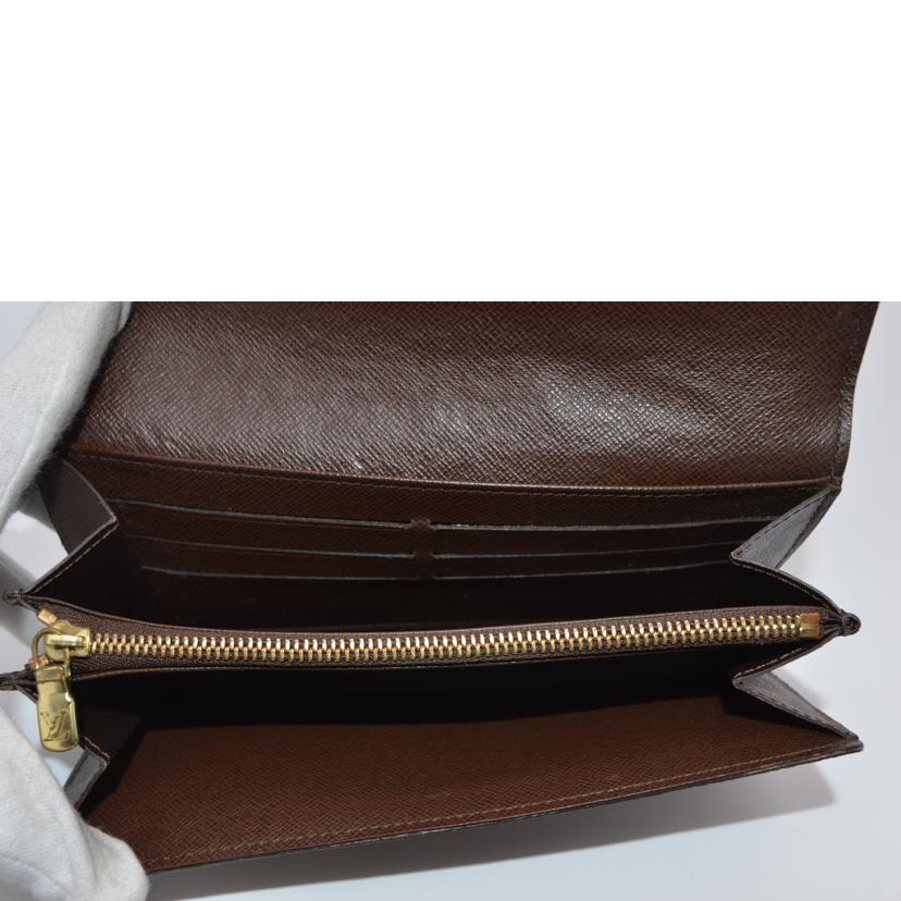 LV ルイヴィトン/ポルトフォイユ・サラ/ダミエ/エヌベ/N61734//CT3***/Bランク/89