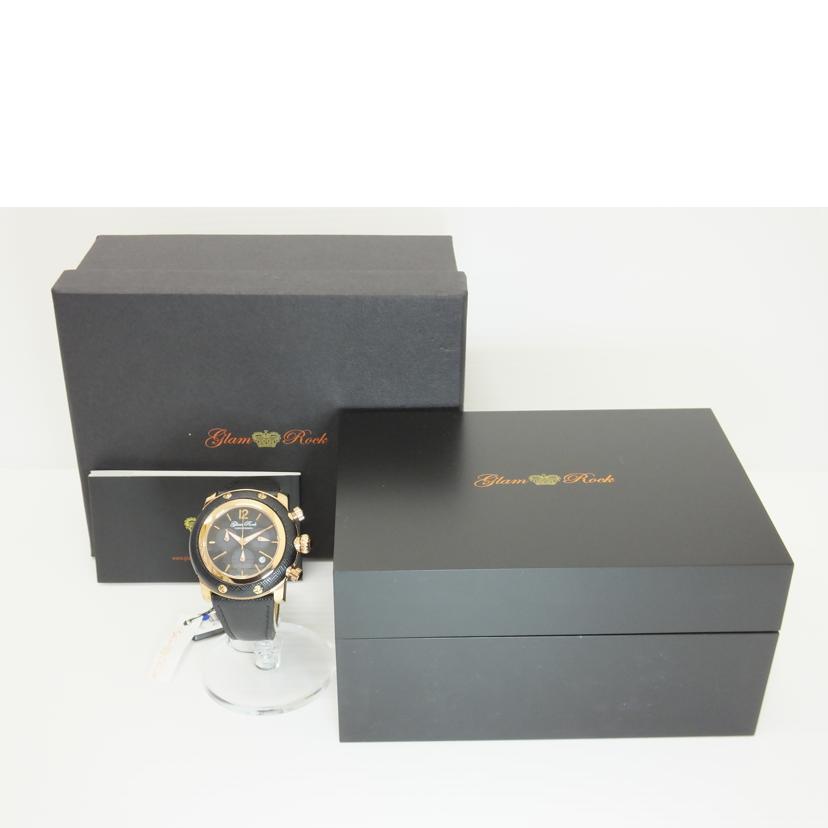 Glam Rock グラムロック/MIAMI/クロノグラフデイト/メンズクォーツ/GR10143//Bランク/88