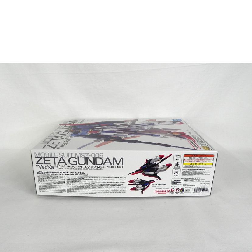 BANDAI バンダイ/MG 1/100 ゼータガンダム Ver.Ka/機動戦士Zガンダム//Aランク/81