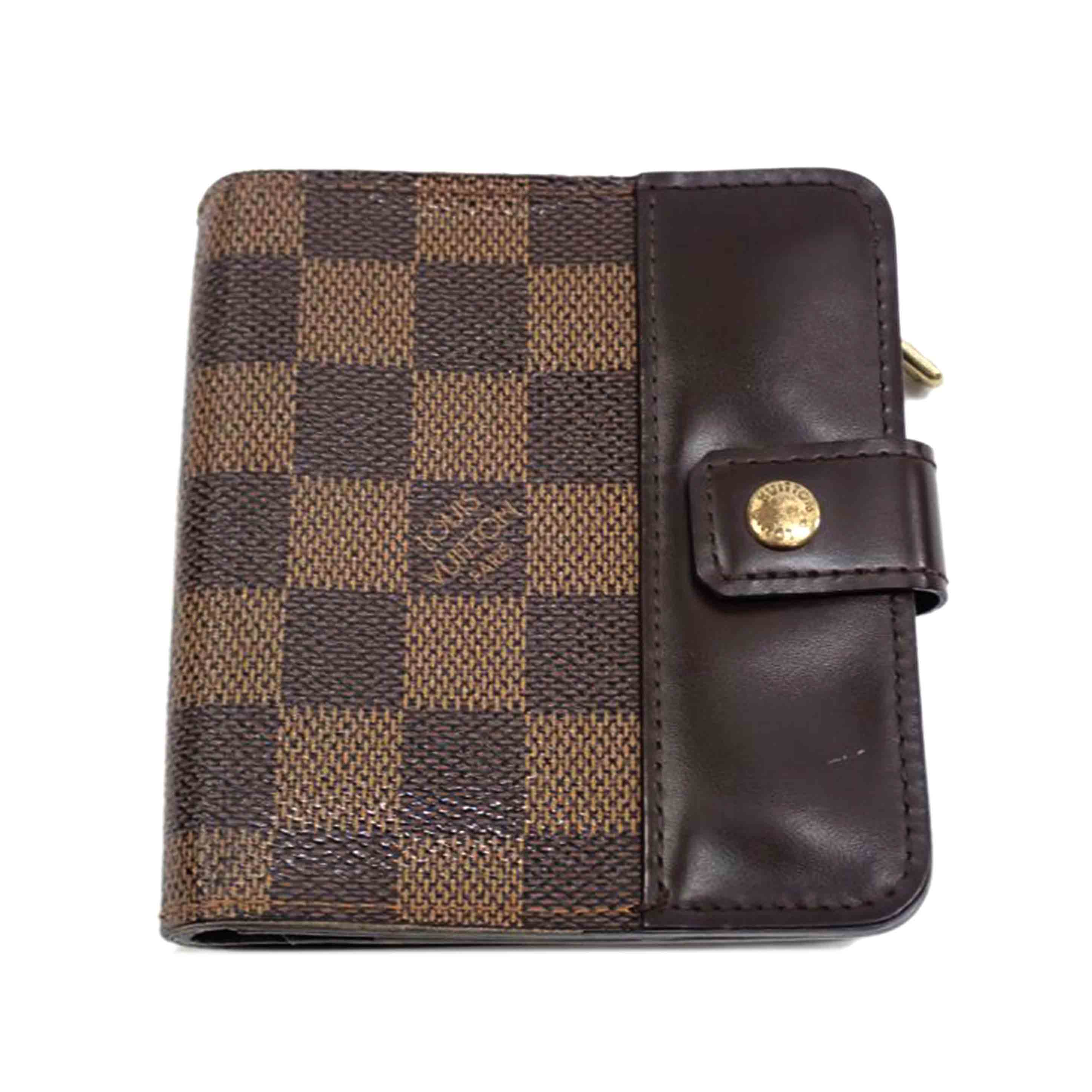 LV LV/コンパクトジップ/ダミエ/N61668//CA0***/Bランク/62