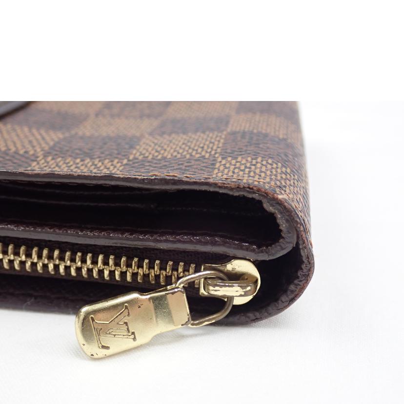 LV LV/コンパクトジップ/ダミエ/N61668//CA0***/Bランク/62