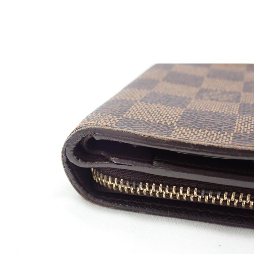 LV LV/コンパクトジップ/ダミエ/N61668//CA0***/Bランク/62