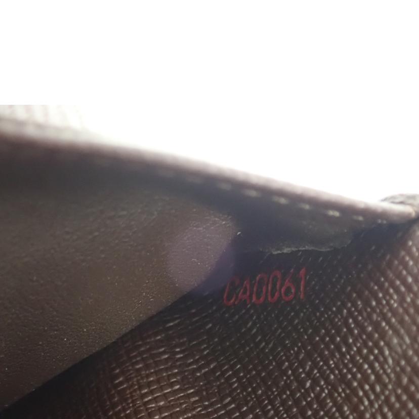 LV LV/コンパクトジップ/ダミエ/N61668//CA0***/Bランク/62