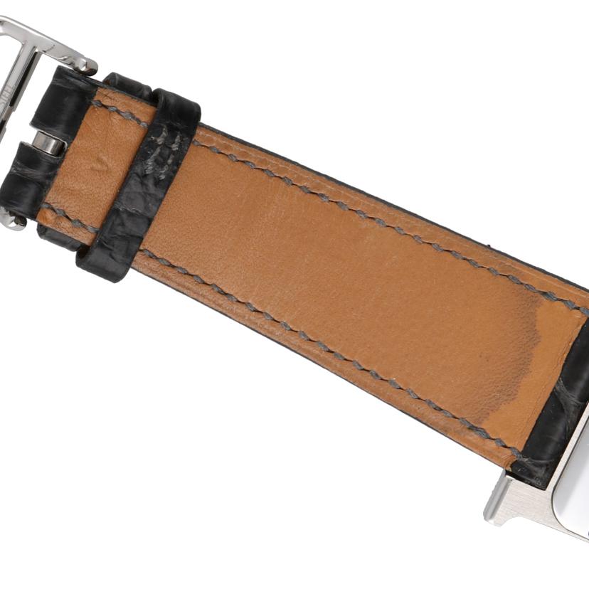 HERMES エルメス/Hウォッチ/クロコベルト/HH1.810//227****/ABランク/91