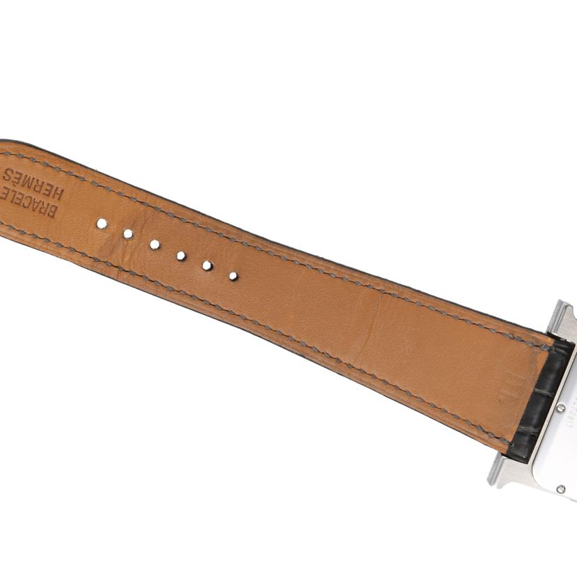 HERMES エルメス/Hウォッチ/クロコベルト/HH1.810//227****/ABランク/91