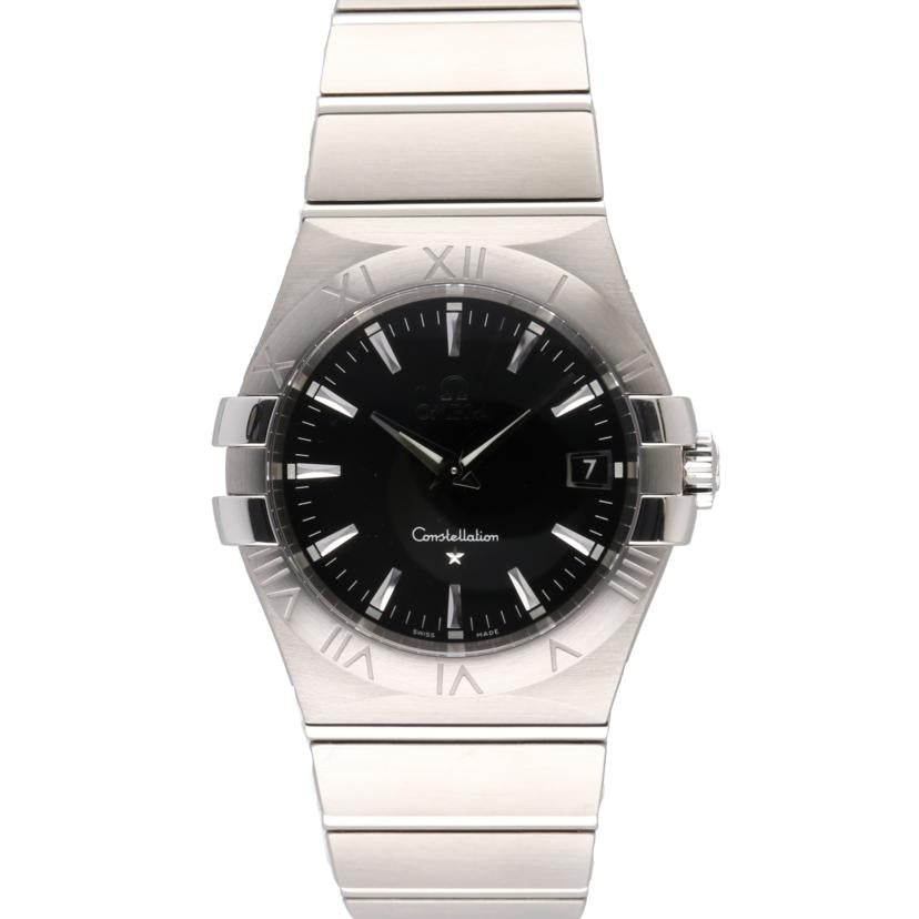OMEGA オメガ/コンステレーション ブラック文字盤 メンズ クオーツ/12310356001001//930*****/Aランク/37